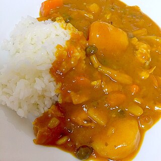 圧力鍋で簡単カレー